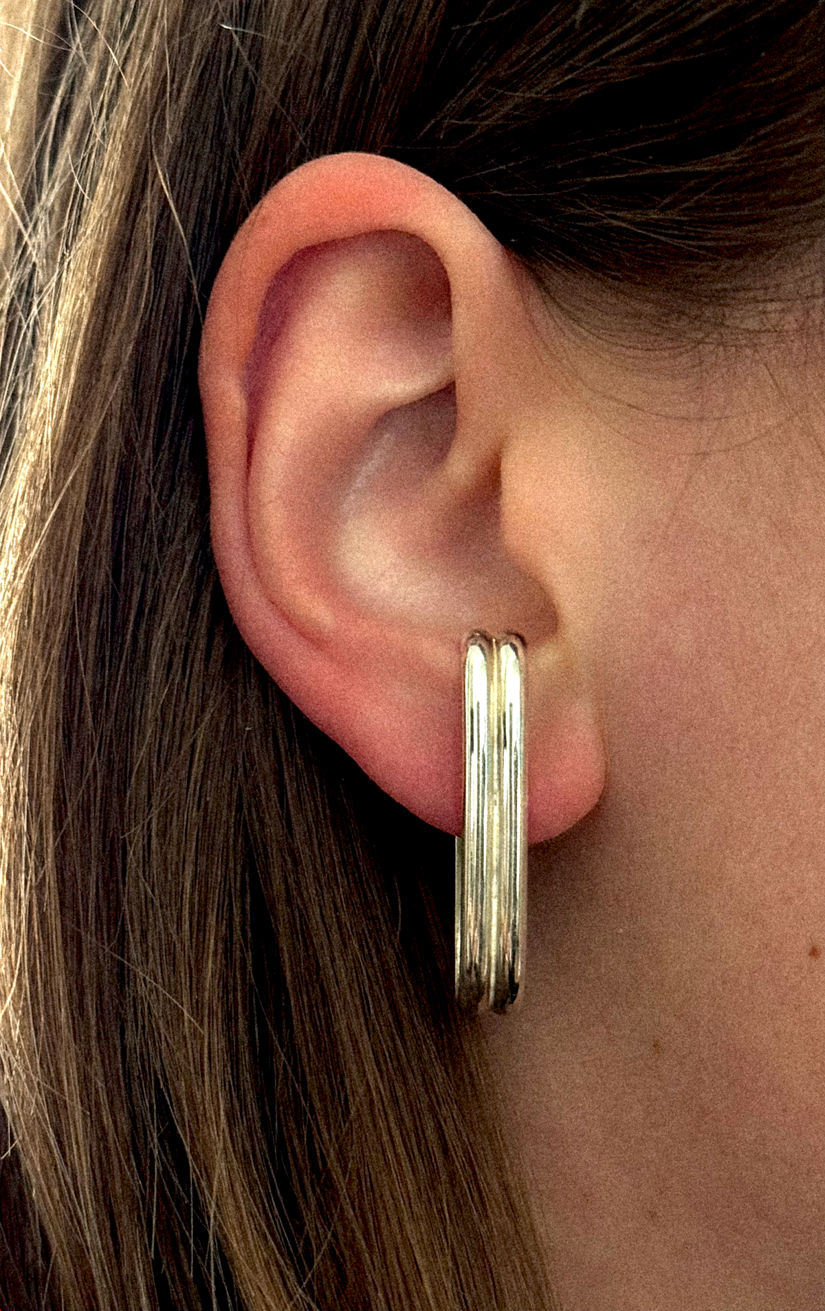 Stack earring | Double Long